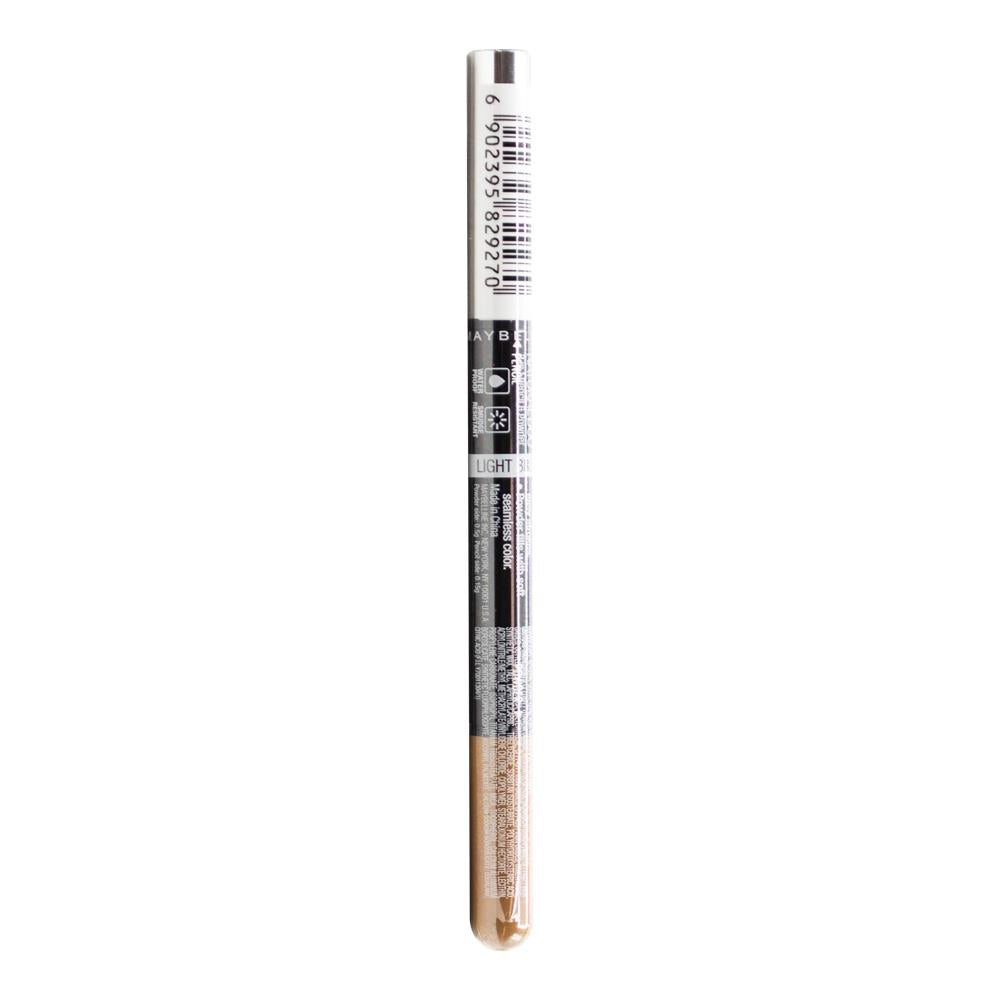 MAYBELLINE BROW NATURAL DUO 2 IN 1 PENCIL AND POWDER LIGHT BROWN (6x Pack)