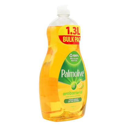 Palmolive 1.3l Dishwashing Liquid Antibacterial With Lemon Extracts (6x Pack)