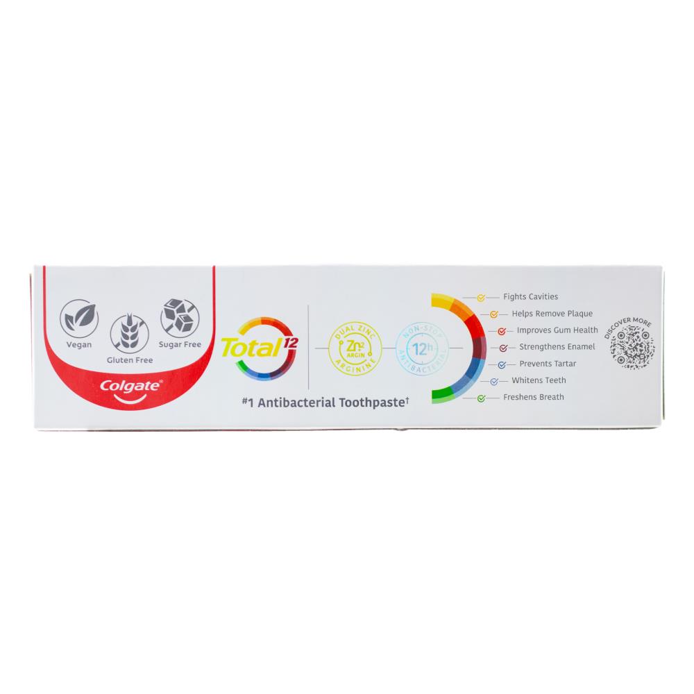 Colgate 115g Toothpaste Total 12 Advanced Clean (12x Pack)