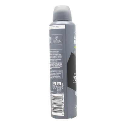 DOVE 145g / 250mL MEN + CARE ANTIPERSPIRANT ADVANCED INVISIBLE 72H PROTECTION FRESH (6x Pack)