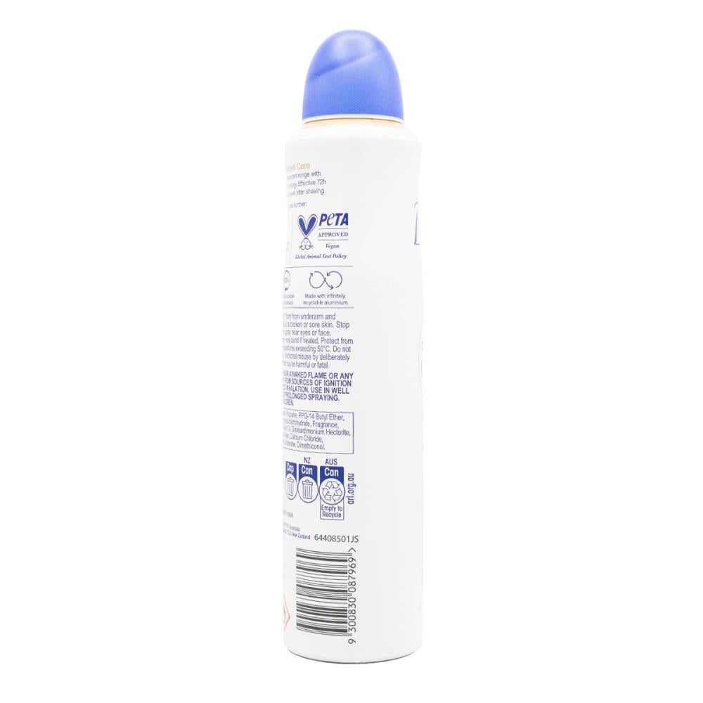 DOVE 145g / 250mL ANTIPERSPIRANT ADVANCED CARE 72H ORIGINAL (6x Pack)