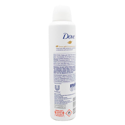 DOVE 145g / 250mL ANTIPERSPIRANT 1/4 MOISTURISING CREAM FLORAL SCENT (6x Pack)