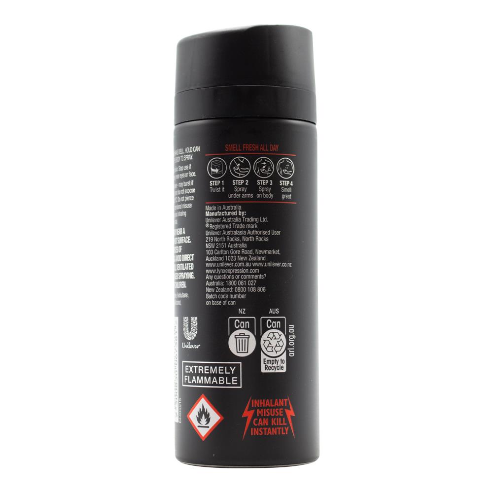 Lynx Deodorant Bodyspray Voodoo 96g / 150ml (6 Pack)