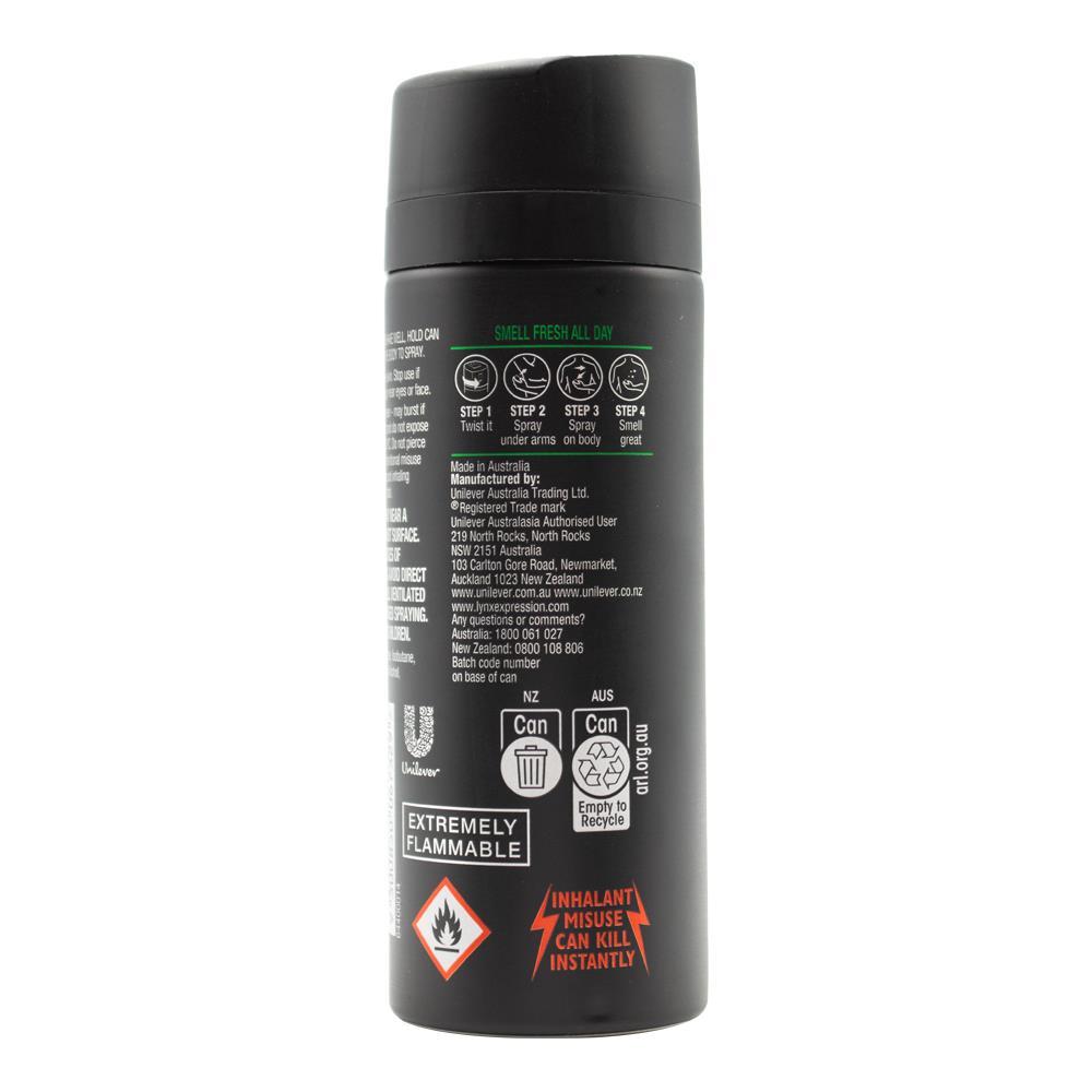Lynx Deodorant Body Spray Africa 96g / 150ml (6 Pack)
