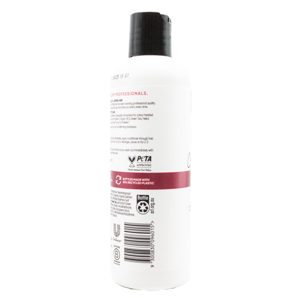 TRESEMME 350mL CONDITIONER COLOUR REVITALISE VITAMON E ARGAN OIL AND GREEN TEA (3x Pack)
