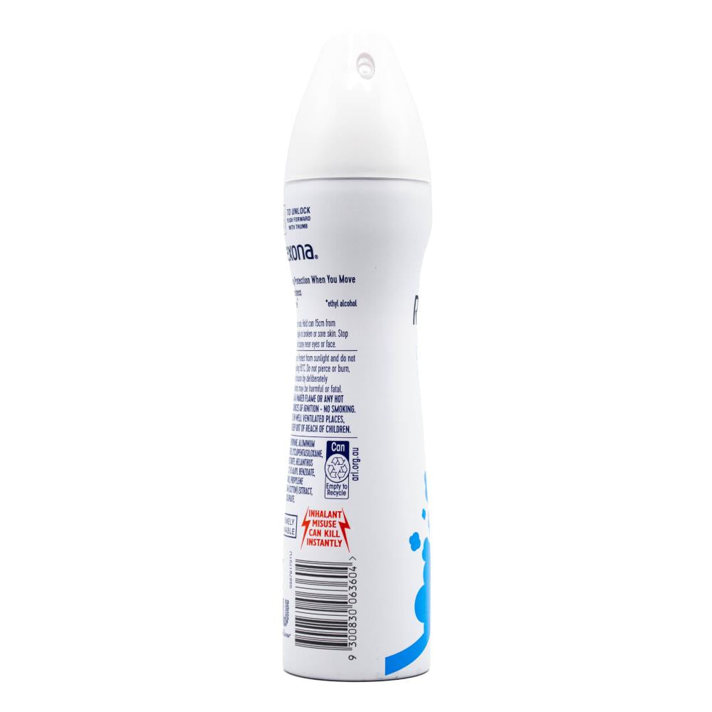 REXONA 116g / 200ml ANTIPERSPIRANT 48H COTTON DRY (6x Pack)