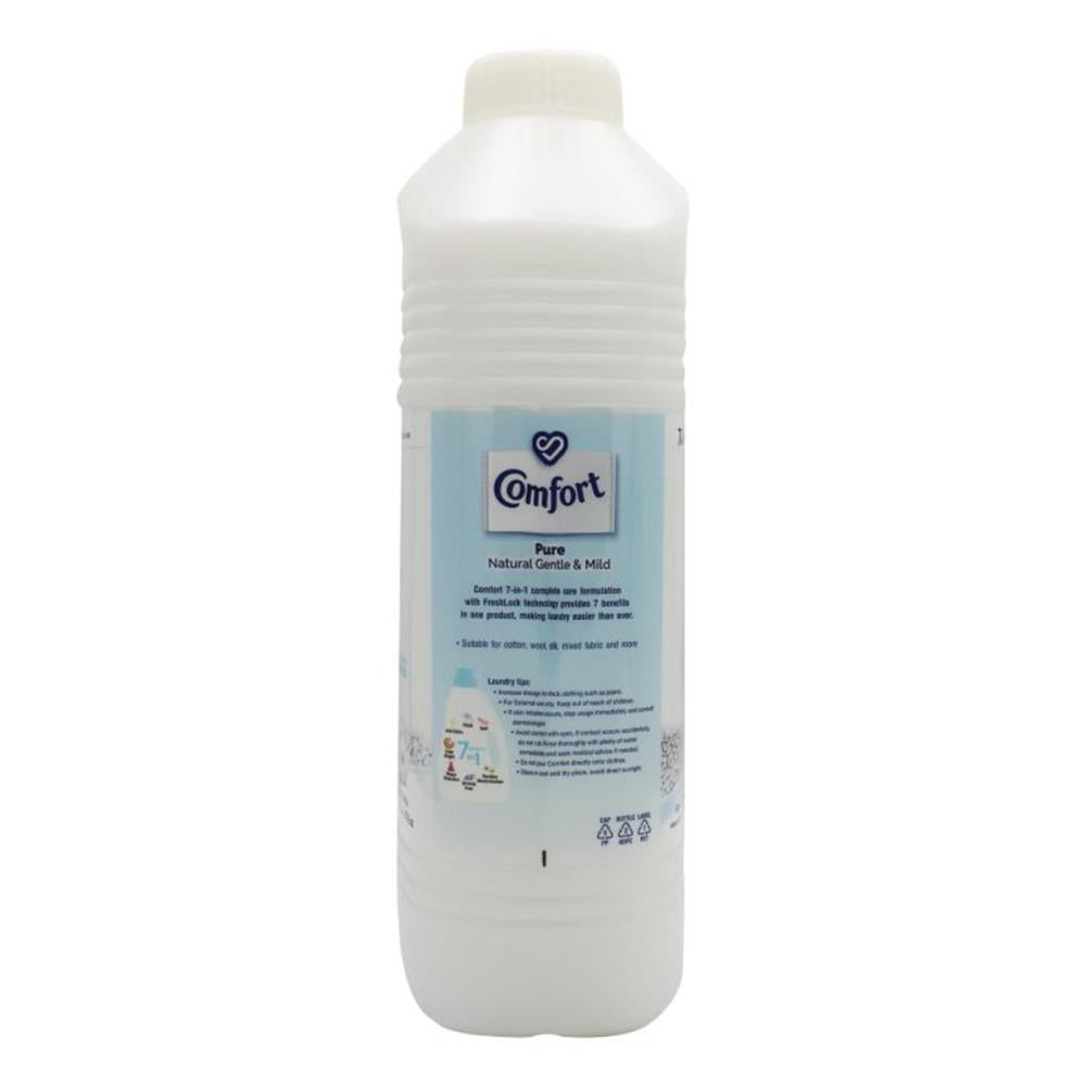 Comfort Fabric Conditioner Pure Natural Gentle & Mild 2L (6 Pack)