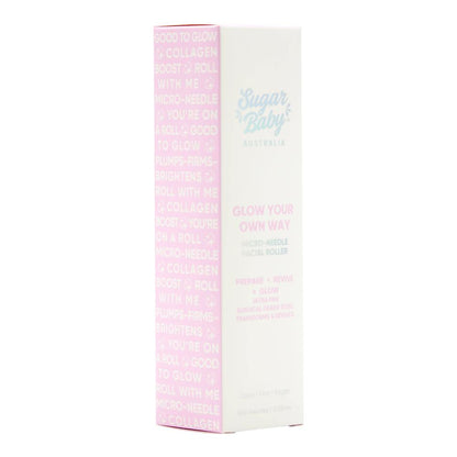 SUGAR BABY GLOW YOUR OWN WAY MICRO NEEDLE FACIAL ROLLER (3x Pack)