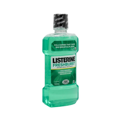 LISTERINE 500mL ANTIBACTERIAL MOUTHWASH FRESH BURST (4x Pack)