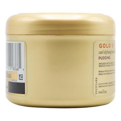 PANTENE 225ml GOLD SERIES CURL DEFINING PUDDING INFUSED WITH ARGAN OIL (3x Pack)