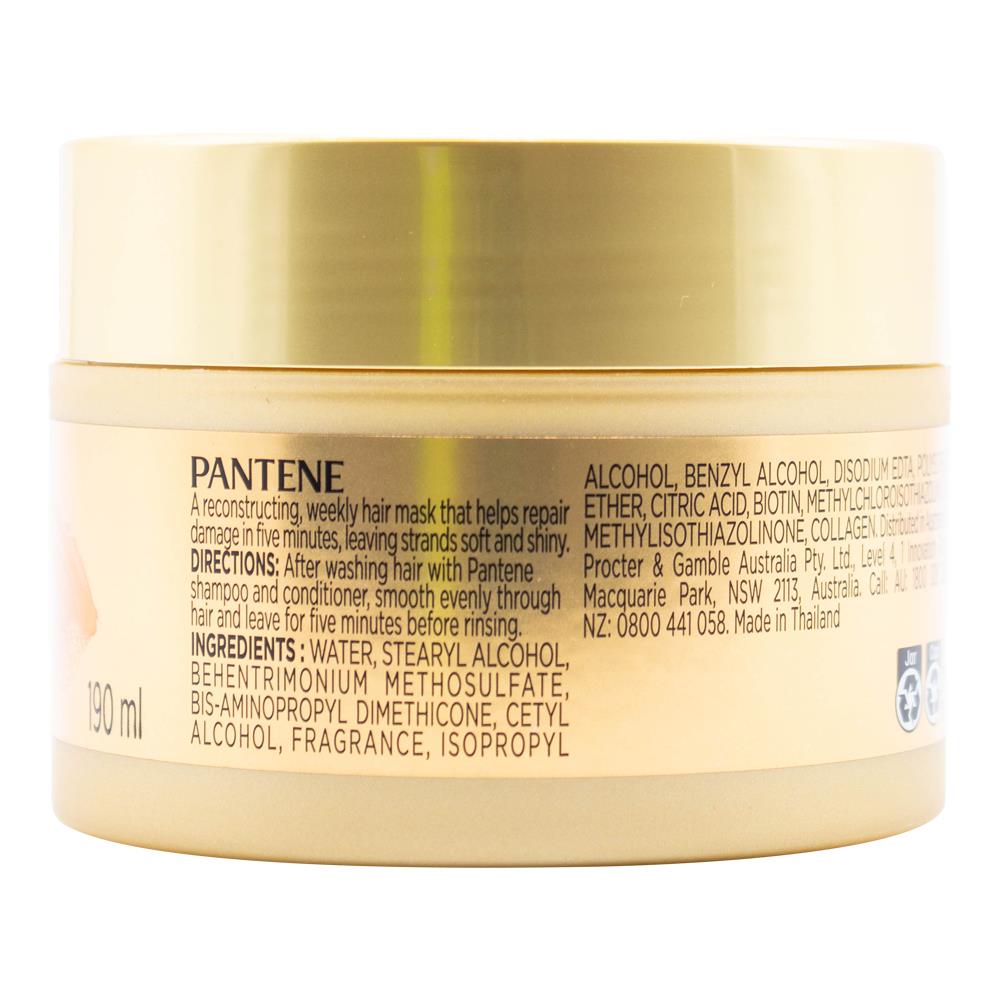 PANTENE 190ml COLLAGEN MIRACLE MASK (6x Pack)