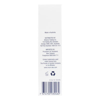 MUM 50mL CLINICAL ROLL ON ANTI-PERSPIRANT UNPERFUMED (6x Pack)