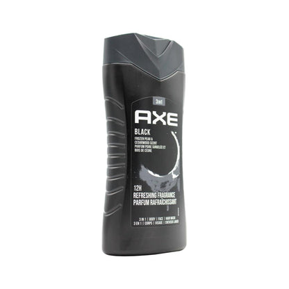 Axe 3in1 Body + Face + Hair Wash Black 250ml (6x Pack)