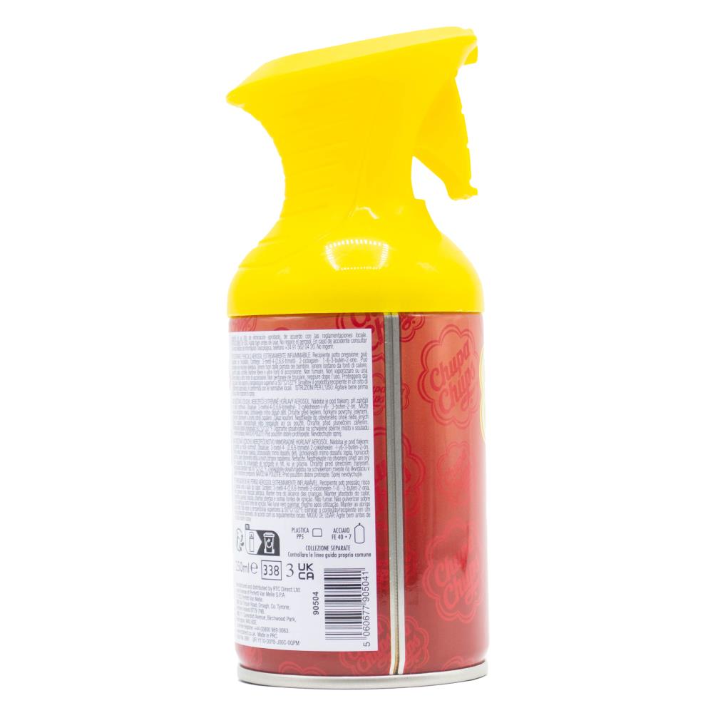 12PK Chupa Chups 250ml Room Spray Cherry