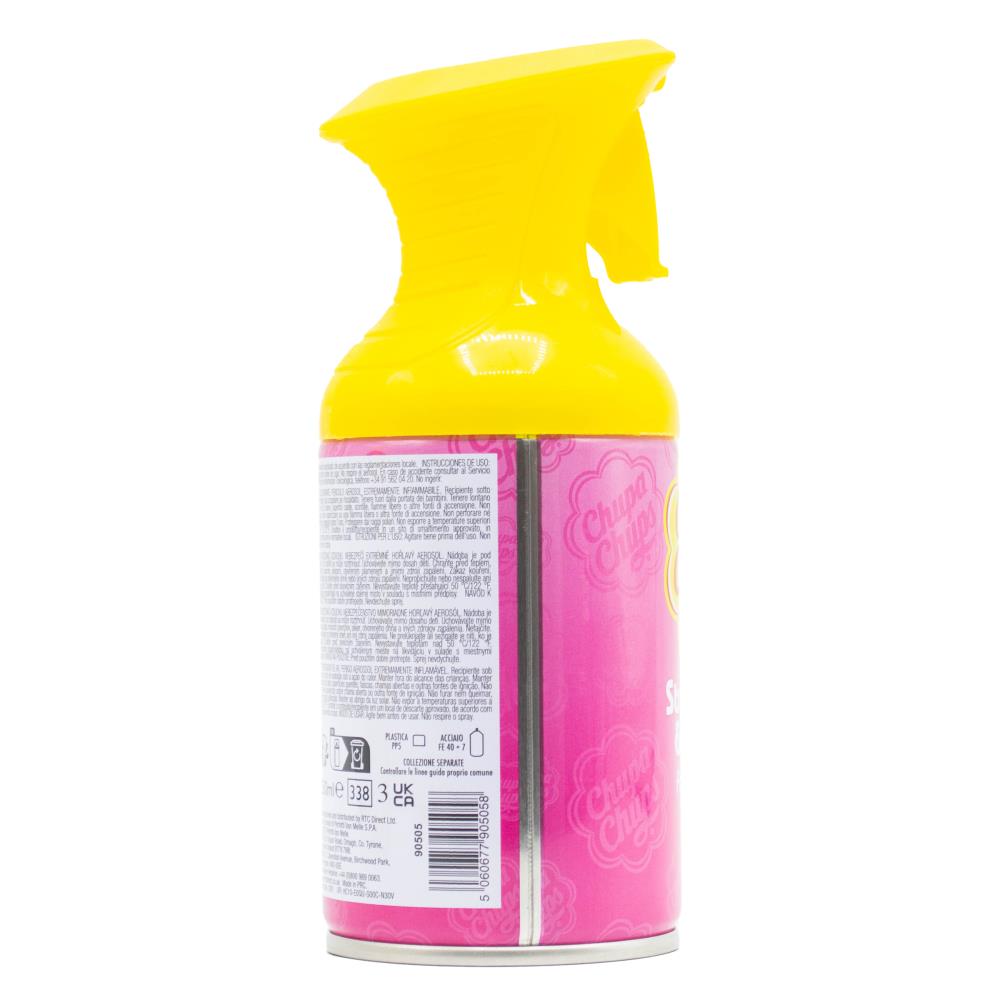 Chupa Chups 250ml Room Spray Strawberry And Cream (12x Pack)