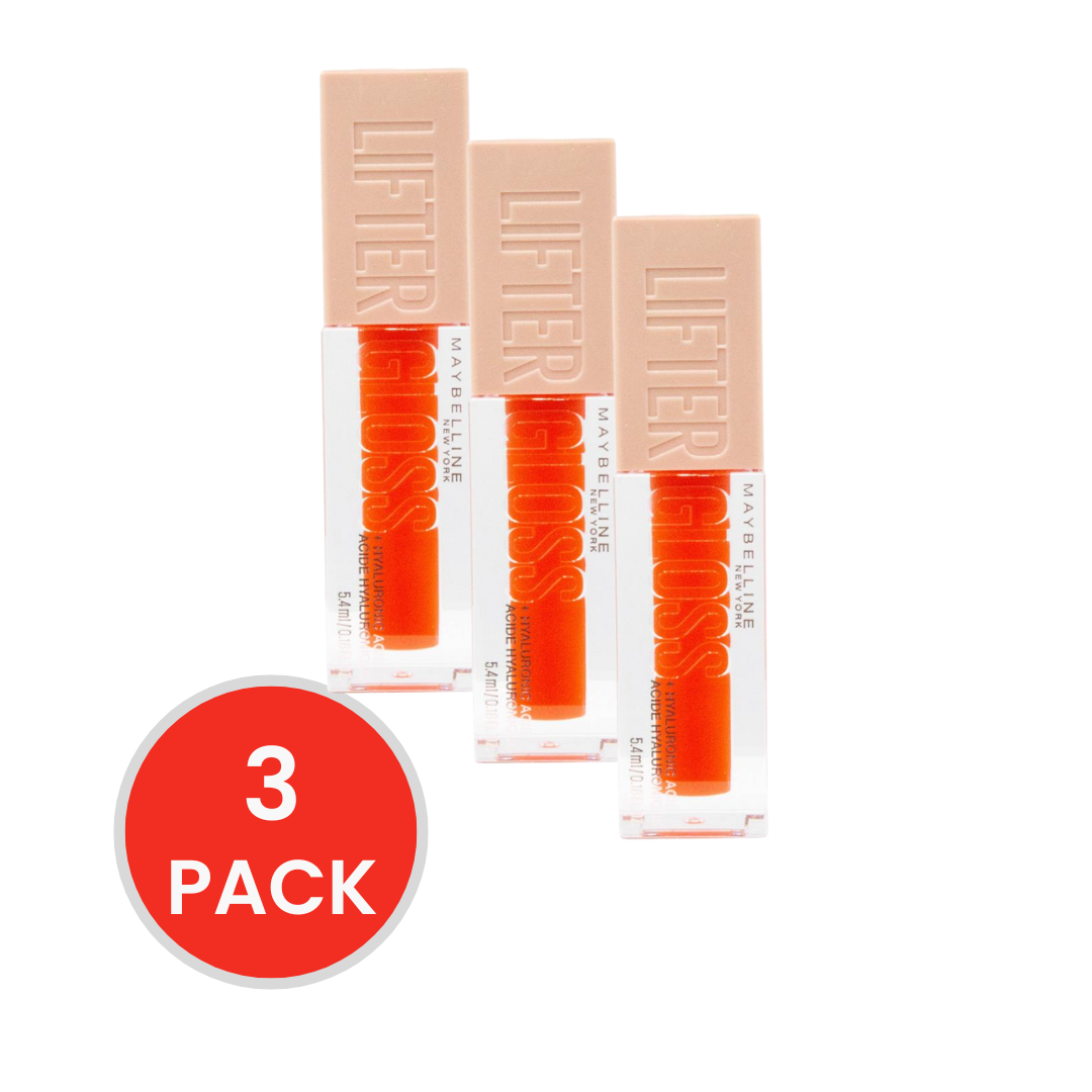 Maybelline Lifter Gloss Sweetheart 23 5.4mL (3 Pack)