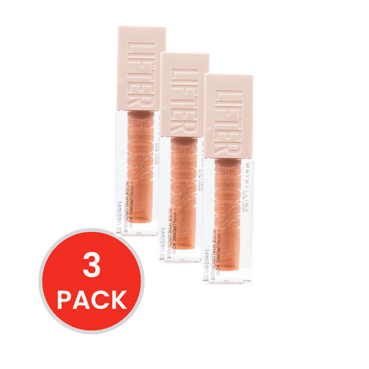 MAYBELLINE 5.4mL LIFTER GLOSS TOPAZ 009 (3x Pack)