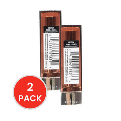 MAYBELLINE 4.2g LIPSTICK CREAM COLOR SENSATIONAL ALMOND HUSTLE 133 (2x Pack)