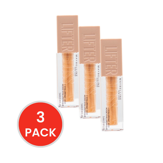 MAYBELLINE 5.4mL LIP GLOSS LIFTER SUN 20 (3x Pack)