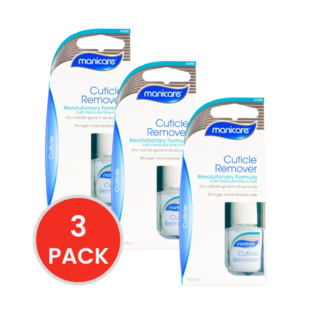Manicare Cuticle Remover 12mL (3 Pack)