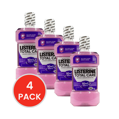LISTERINE 1L MOUTHWASH TOTAL CARE (4x Pack)