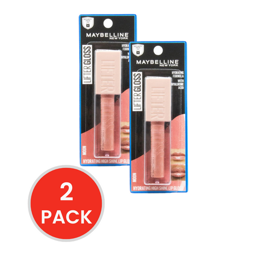 MAYBELLINE 5.4mL LIFTER GLOSS MOON CARDED (2x Pack)