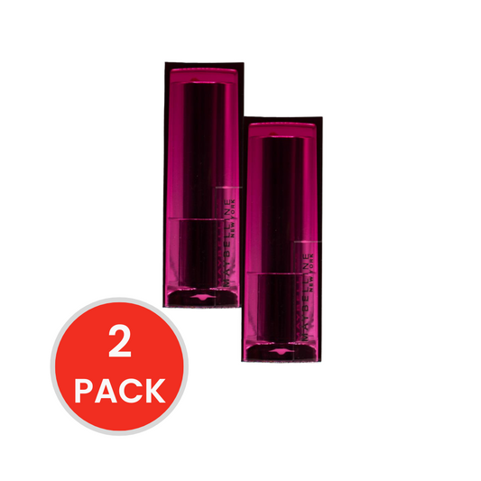 MAYBELLINE 4.2g LIPSTICK CREAM COLOR SENSATIONAL PINK SCORE 244 (2 xPack)