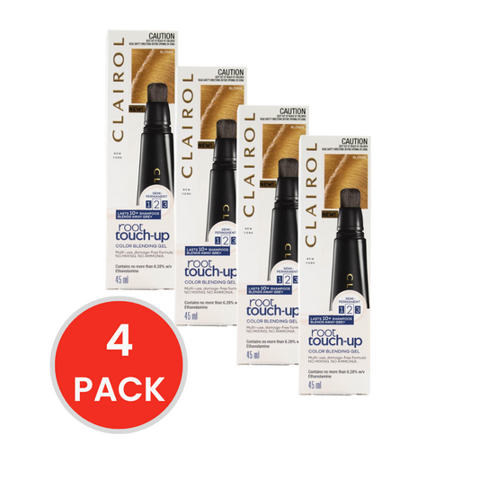 Clairol 45ml Root Touch-up Color Blending Gel Blonde (4x Pack)