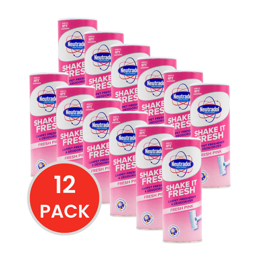 NEUTRADOL CARPET FRESHENER AND DEODORIZER FRESH PINK 350g (12x Pack)