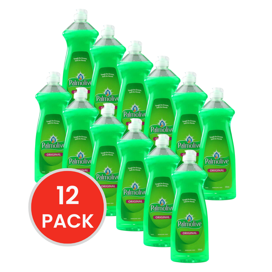 Palmolive Dishwashing Liquid Original 500mL (12 Pack)
