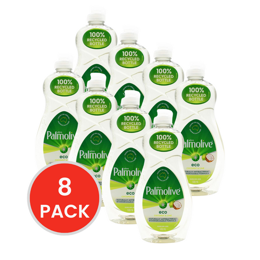 PALMOLIVE 500ml ECO DISHWASHING LIQUID COCONUT AND LIME (8x Pack)