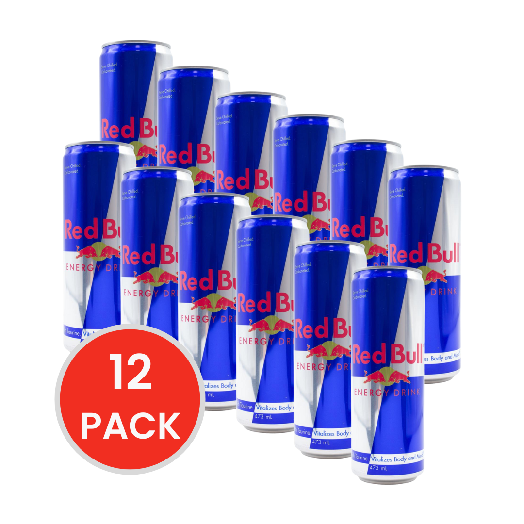 Red Bull Energy Drink 473mL Cans (12 Pack)