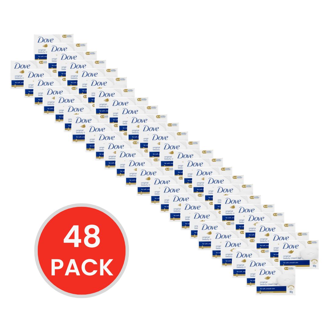 Dove Beauty Cream Bar Original 90g (48 Pack)