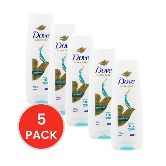 DOVE 350mL CONDITIONER ULTRA CARE NOURISHING CONDITIONER (5 x Pack)