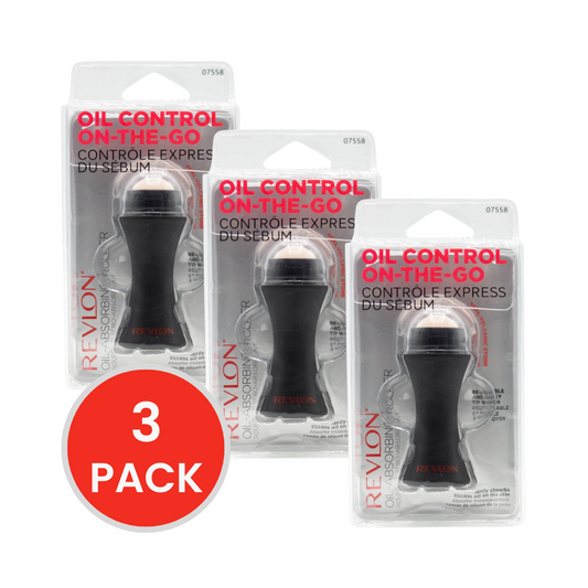 REVLON OIL ABSORBING ROLLER VOLCANIC STONE (3x Pack)