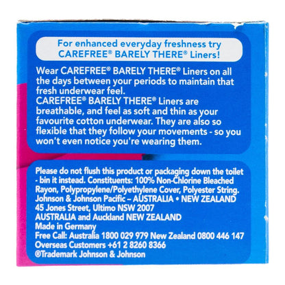 Carefree Pk32 Regular Tampons Pro Comfort Dynamic Fit (12x Pack)