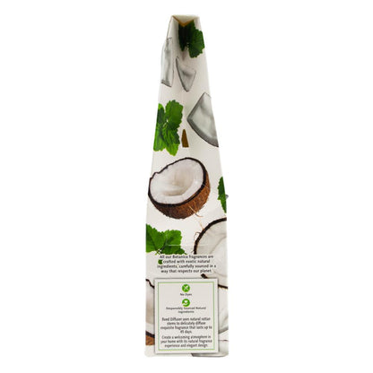 Air Wick 80ml Reed Diffuser Botanica Coconut Milk And Indonesian Patchouli (5x Pack)