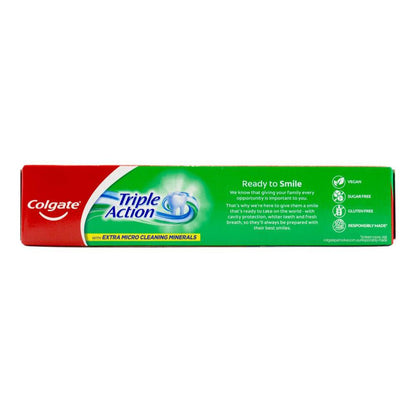 Colgate Toothpaste Triple Action Original Mint 160g (12 Pack)