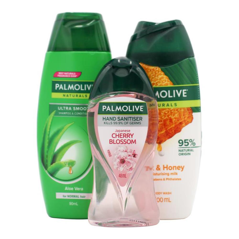 Palmolive Travel Minis Pack 4 x 3Pk (12 Pack)
