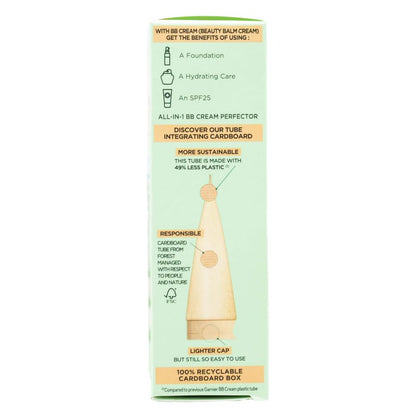 GARNIER 50mL BB CREAM SKIN ACTIVE ALL IN 1 PERFECTOR COMBINATION TO OILY SKIN MEDIUM (6x Pack)