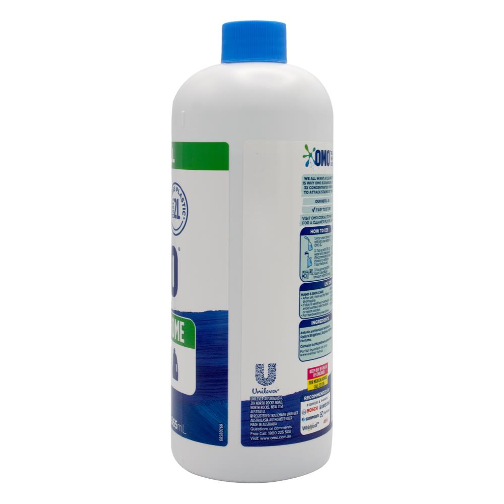 OMO 655mL DILUTE AT HOME REFILL LAUNDRY LIQUID (4x Pack)