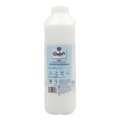 COMFORT 2L FABRIC CONDITIONER PURE NATURAL GENTLE & MILD (6X Pack)
