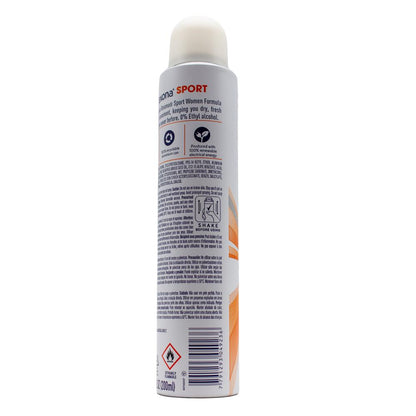 REXONA WOMEN 200mL ANTIPERSPIRANT SPORT (12x Pack)