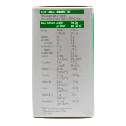 BEROCCA PK24 x96g POWDER SACHETS B VITAMINS AND ELECTROLYTES SPORT ORANGE (12x Pack)