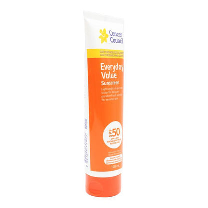 Cancer Council Sunscreen Everyday Value Spf 50 110ml (5 Pack)