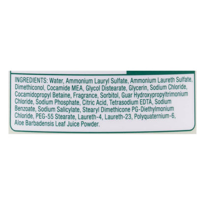 Palmolive Naturals Shampoo Active Nourishment Aloe Vera & Fruit Vitamins 350ml (4 Pack)