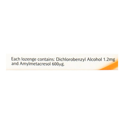 Strepsils Lozenges Orange Flavour 12 x 16Pk (192 Lozenges)