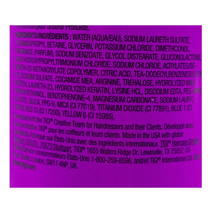 Bed Head 970mL Shampoo Tigi Serial Blonde For Edgy Blondes Restoring (6 Pack)