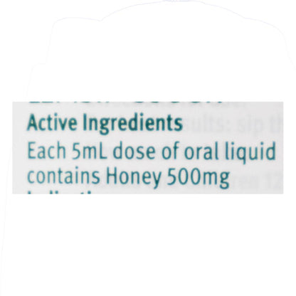 Lemsip 180mL Cough Syrup For Dry And Irritating Cough Oral Liquid Honey (6 Pack)