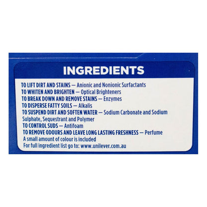 OMO 1kG LAUNDRY POWDER ALL MACHINE TYPES (6x Pack)